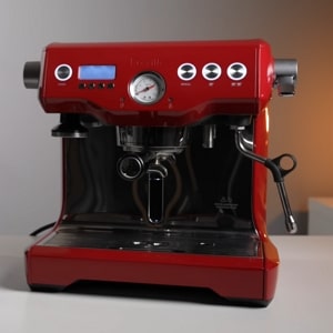 Breville Dual Boiler BES920XL espresso machine with two boilers and pressure gauge