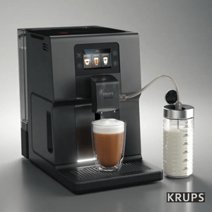 Krups INTUITION PREFERENCE+ with touchscreen and automatic cappuccino system