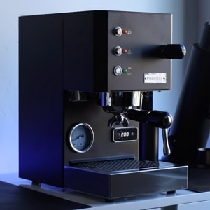 Profitec GO compact single-boiler with PID, shot timer, front gauge, and adjustable OPV.