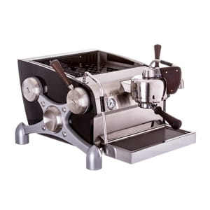 Slayer Single Group espresso machine with three-position paddle and needle-valve pre-brew.
